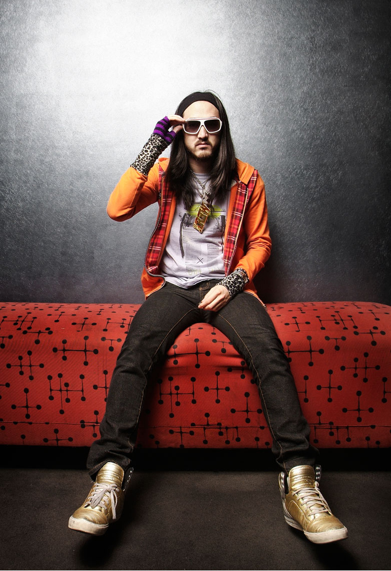 Steve Aoki, by PETER LueDERS