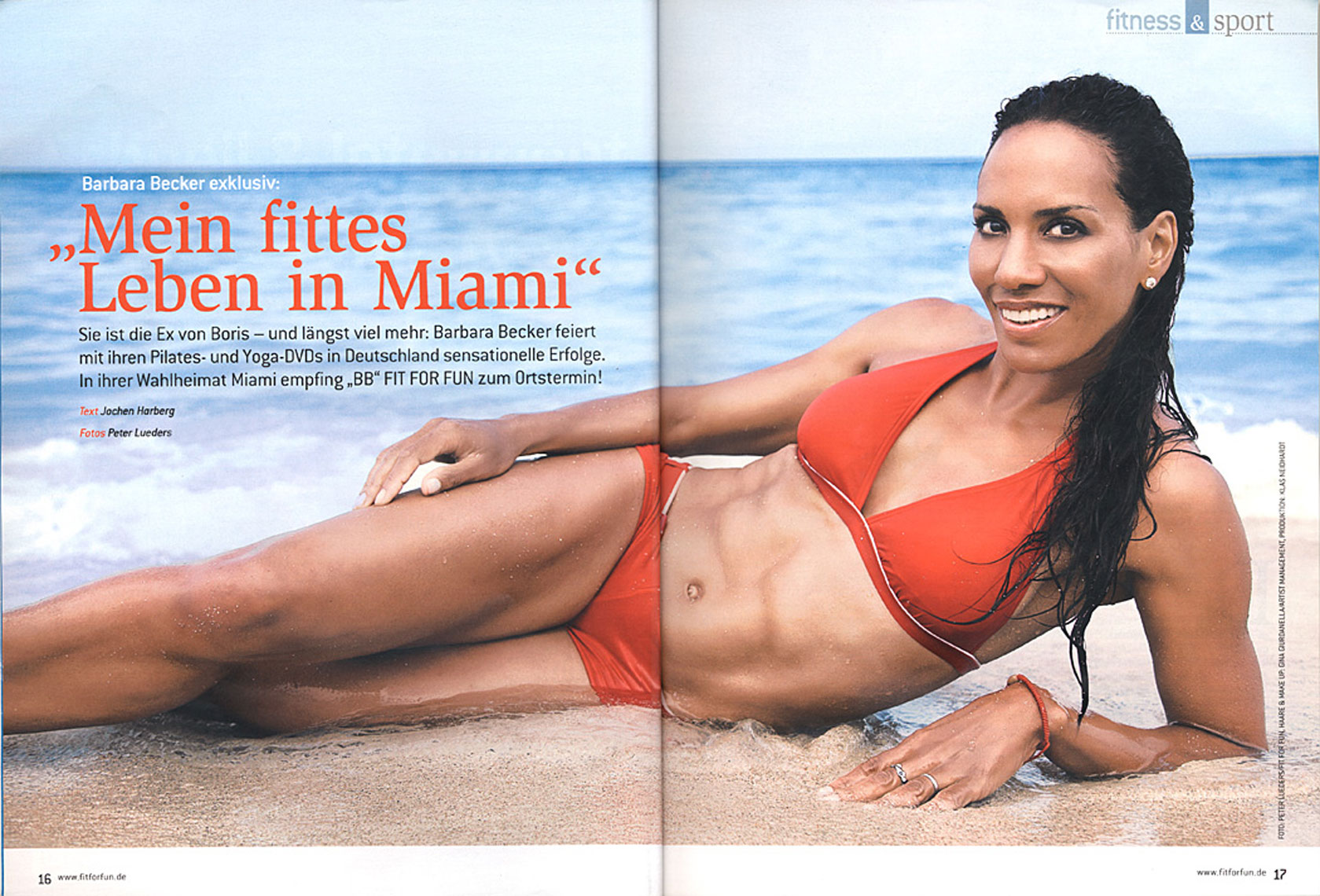 Barbara Becker by PETER LueDERS