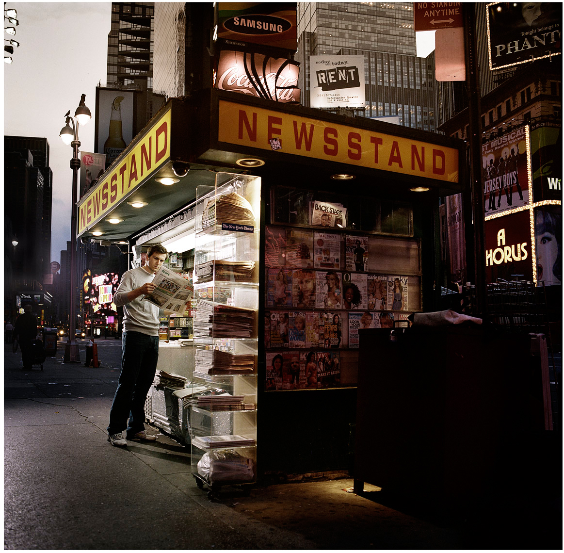 newsstand by PETER LueDERS